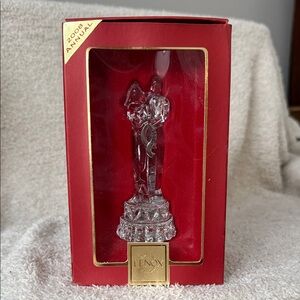 Lenox Crystal Couple Ornament in Red Box 2008